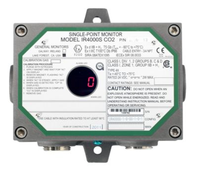IR4000S-CO2 Single Point Gas Monitor